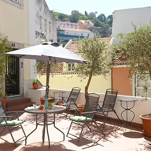 Appartement Costa Do Castelo Terrace, Em Rua Dos Lagares 8, Lisboa